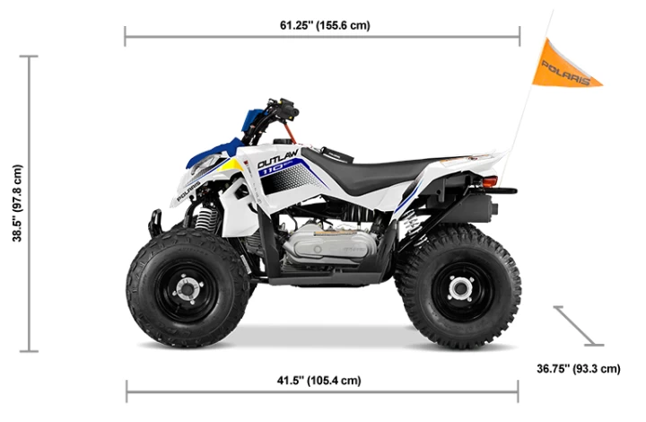 2025 POLARIS OUTLAW 110 JEUNE CONDUCTEUR